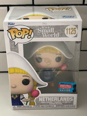 It’s A Small World Netherlands Funko #1125 MIB 2021 Fall Con Limited Ed Disney